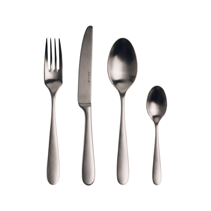 Set de cubiertos Nórdica Satín x 16 piezas